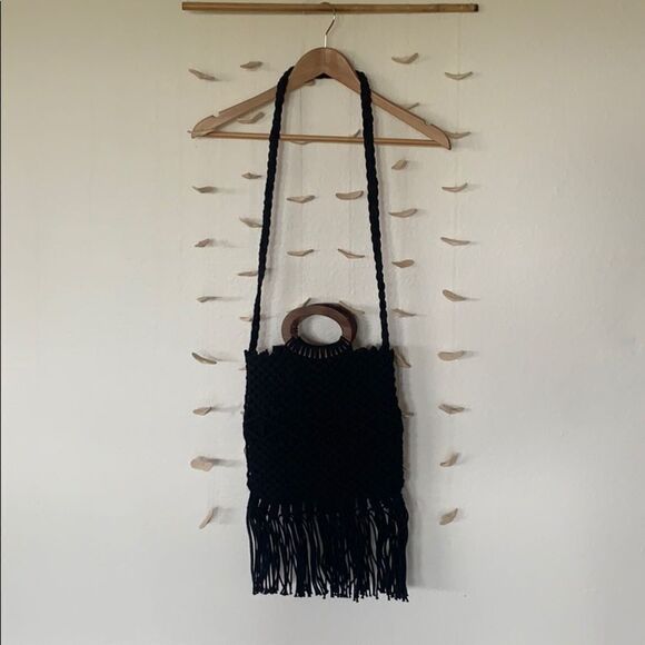 Black crochet purse - Picture 9 of 10